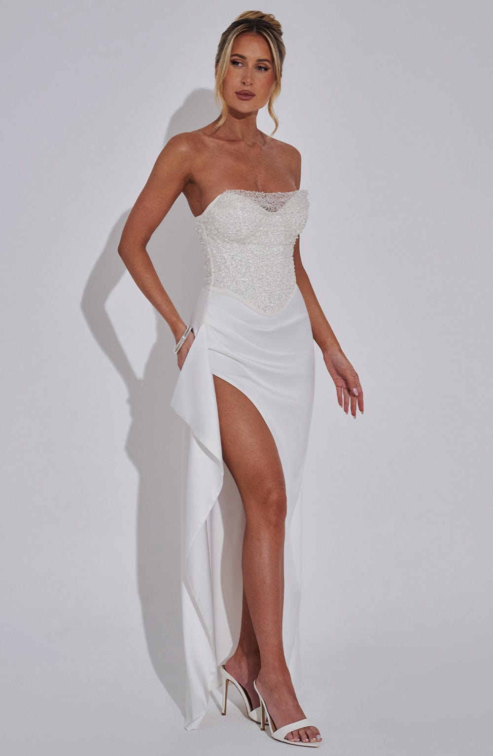 Emrielle Maxi Dress Ivory