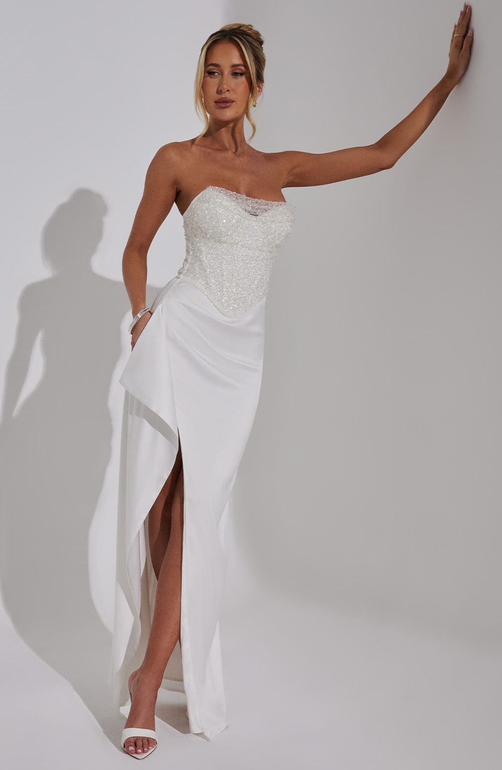 Emrielle Maxi Dress Ivory