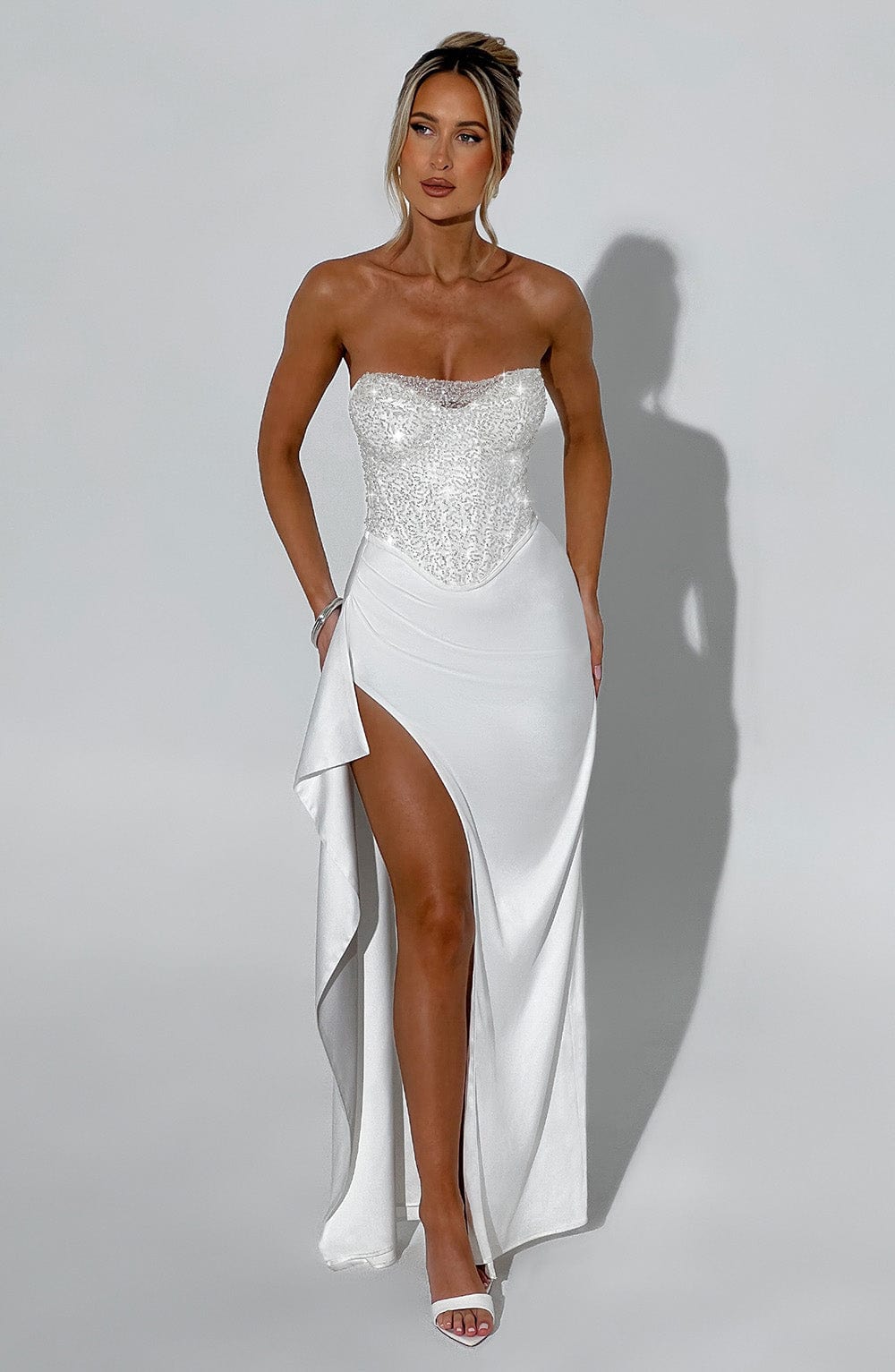 Emrielle Maxi Dress Ivory