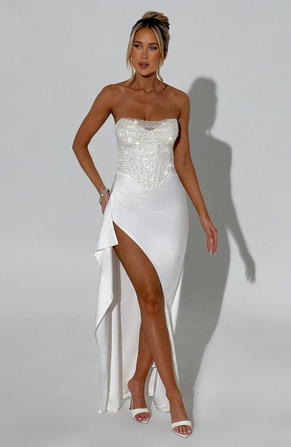 Emrielle Maxi Dress Ivory