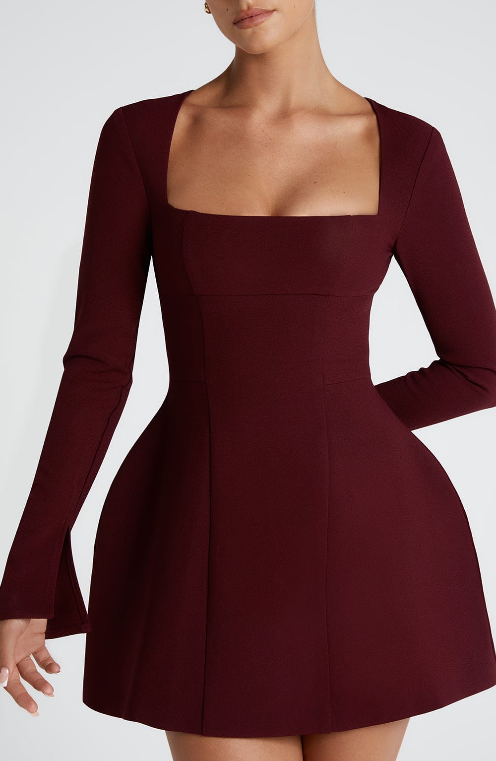 Esme Mini Dress Cherry Lacquer