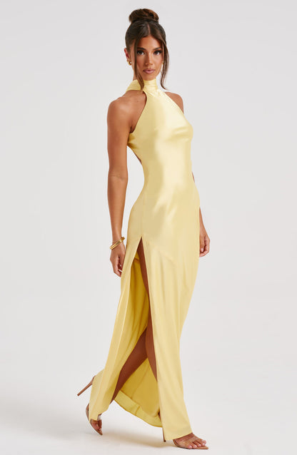 Etta Maxi Dress Lemon