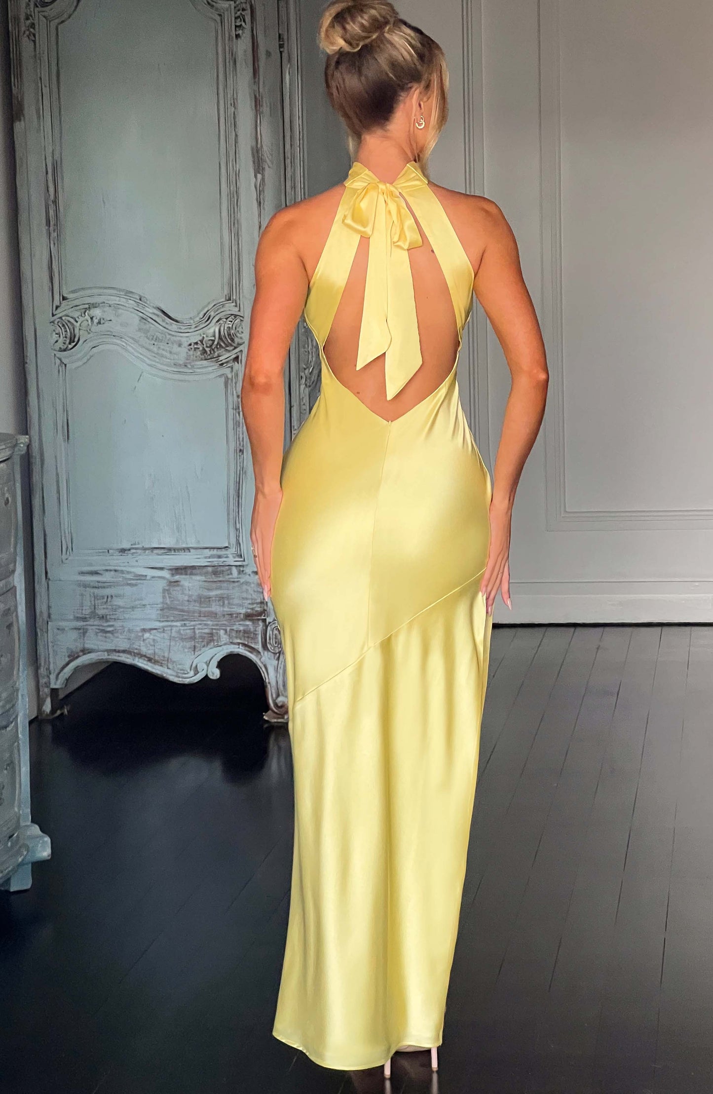 Etta Maxi Dress Lemon