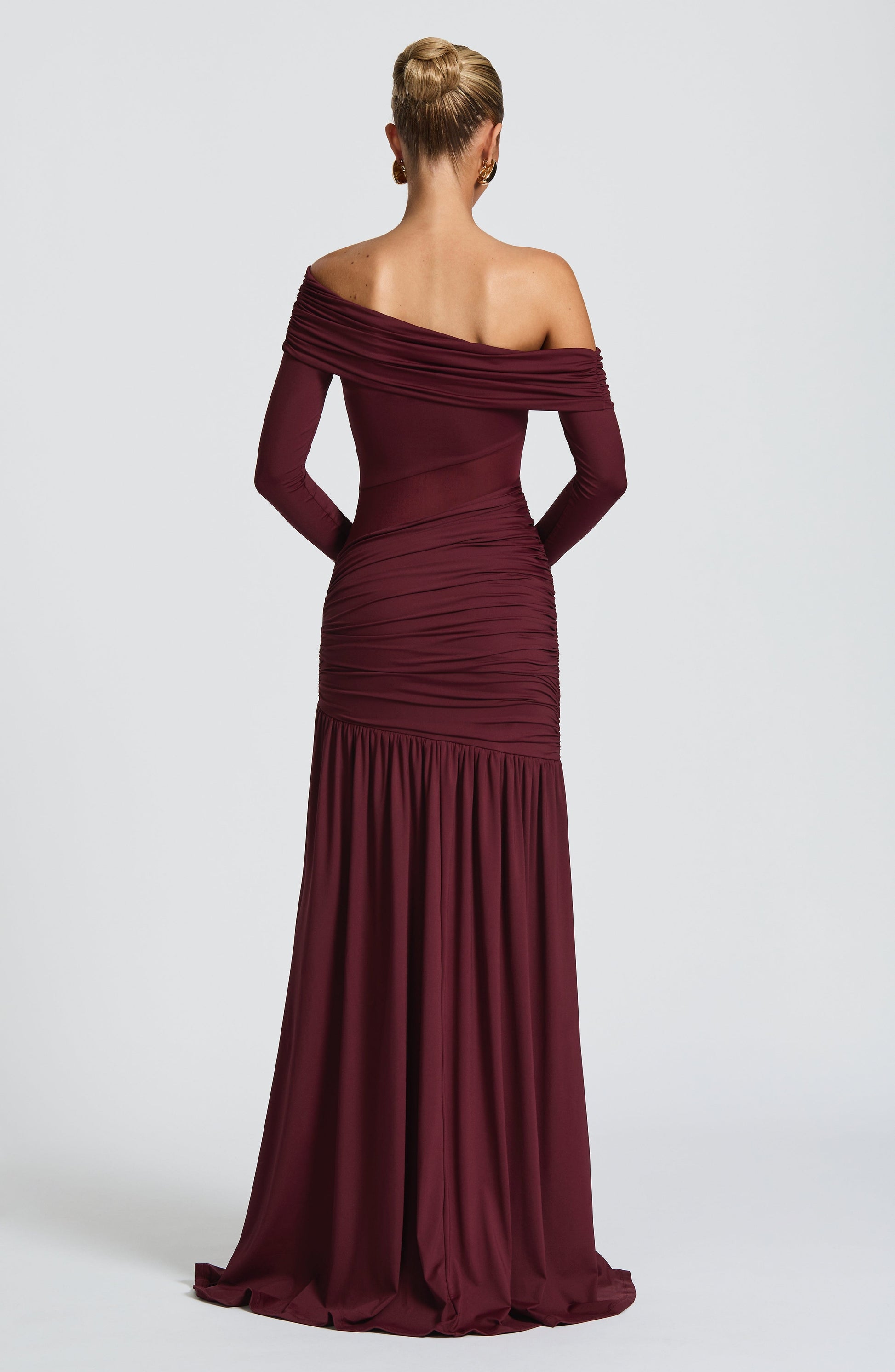Ettalie Maxi Dress Cherry Lacquer