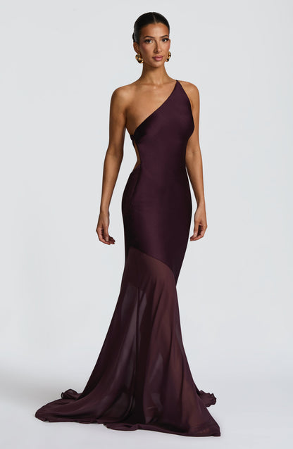Fable Gown Plum