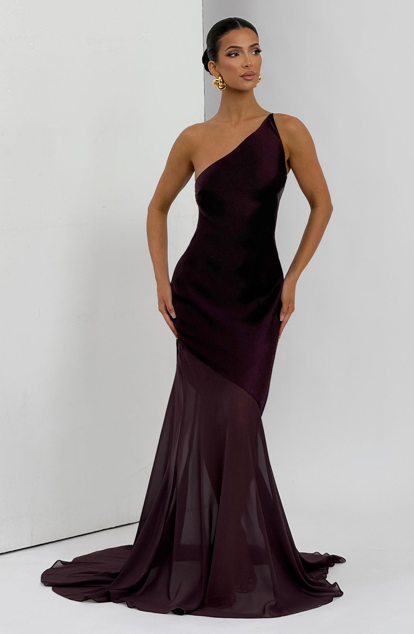 Fable Gown Plum