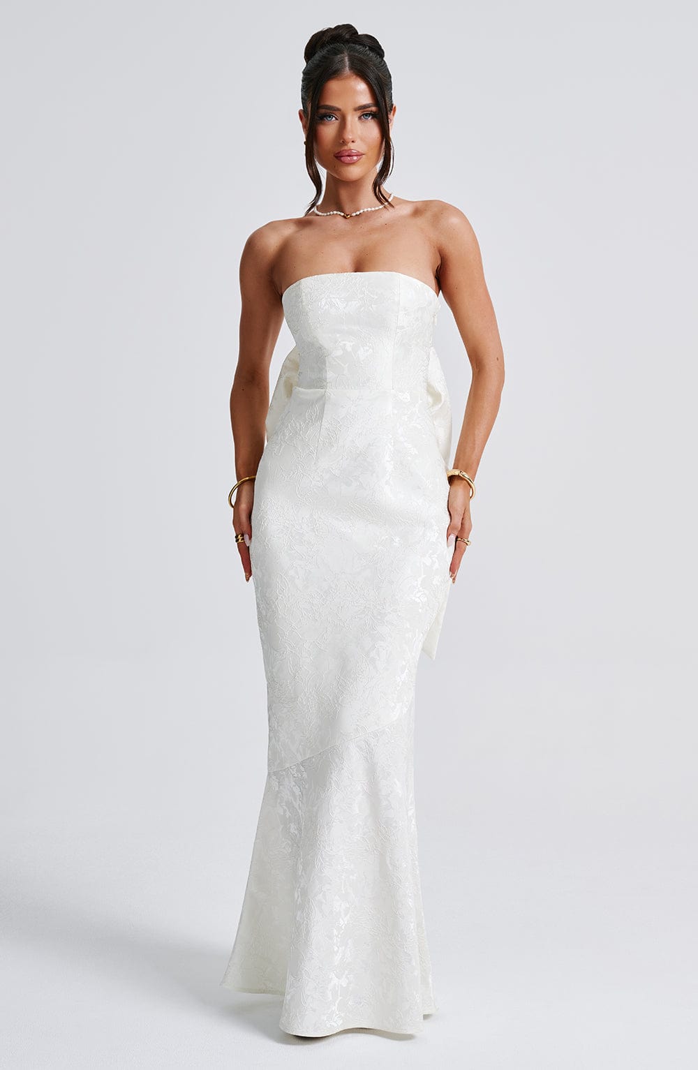 Felicity Maxi Dress Ivory