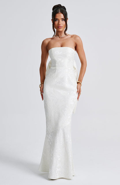 Felicity Maxi Dress Ivory