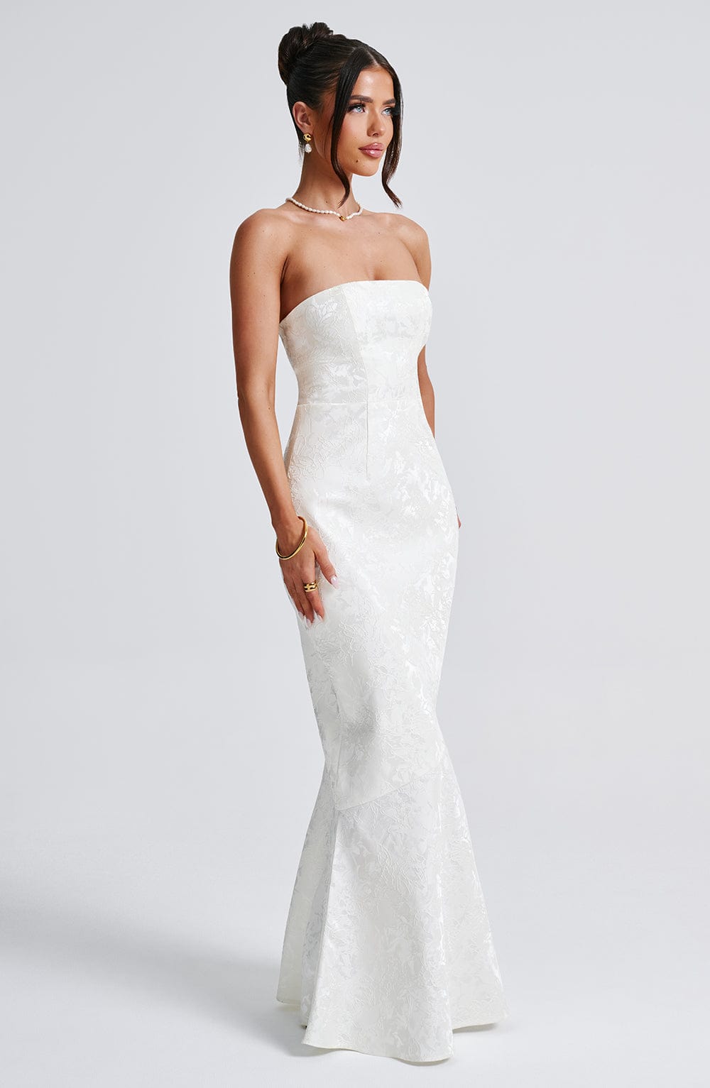 Felicity Maxi Dress Ivory