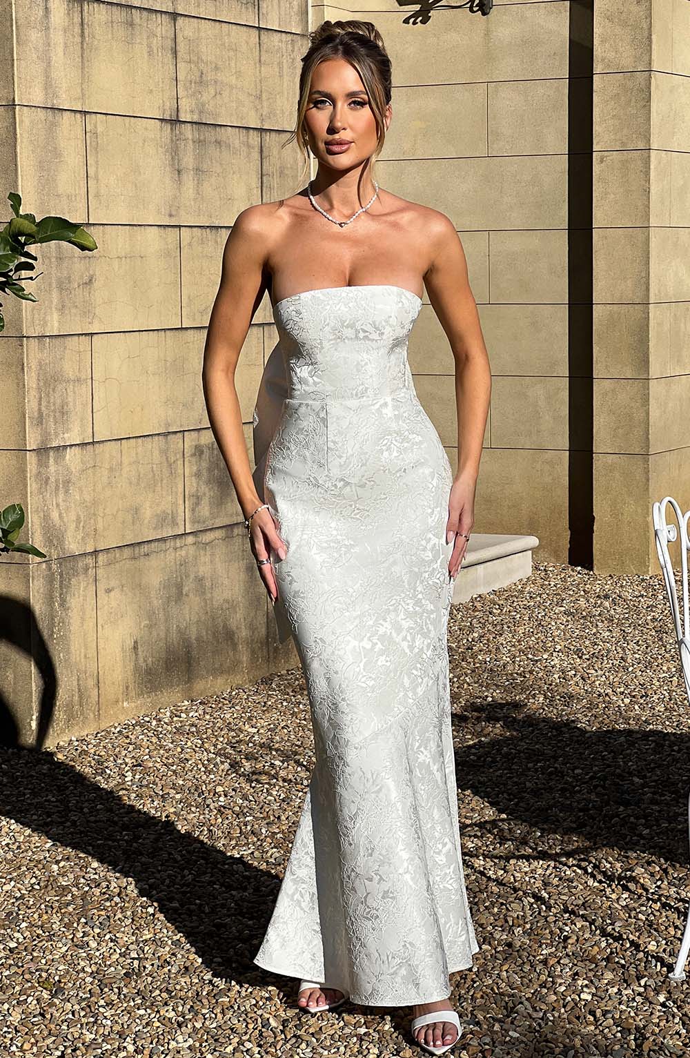 Felicity Maxi Dress Ivory