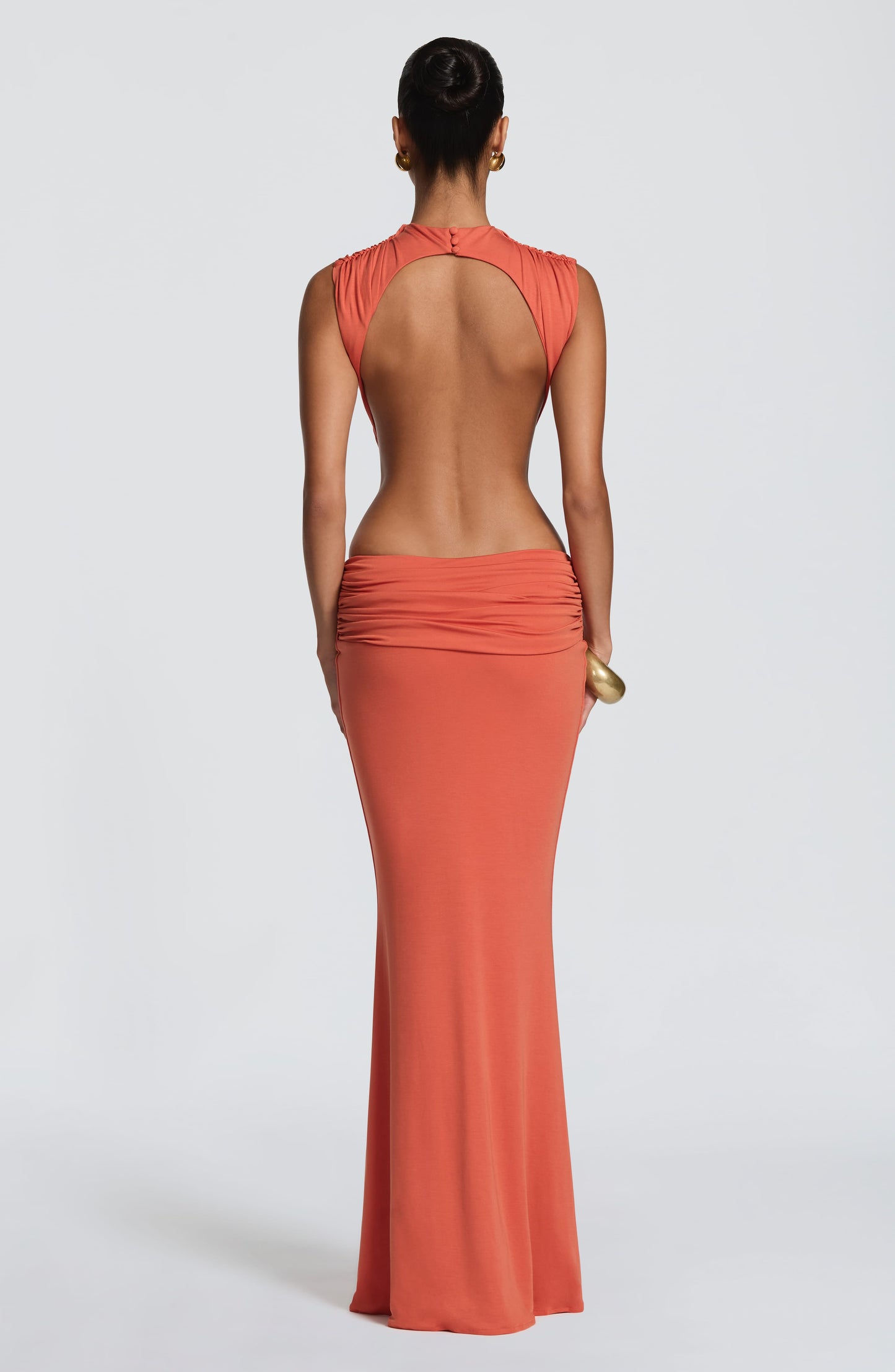 Fenella Maxi Dress Burnt Orange