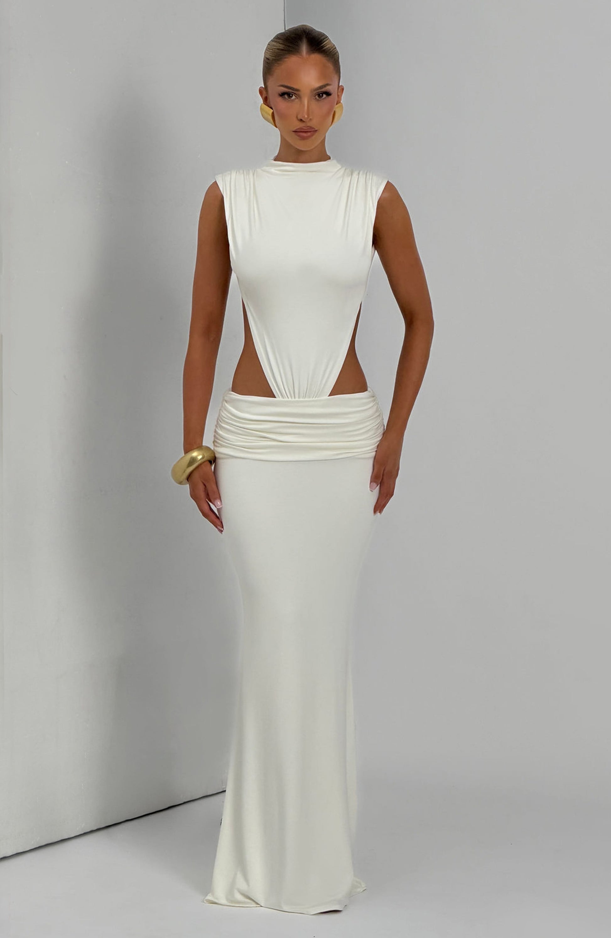Fenella Maxi Dress Ivory