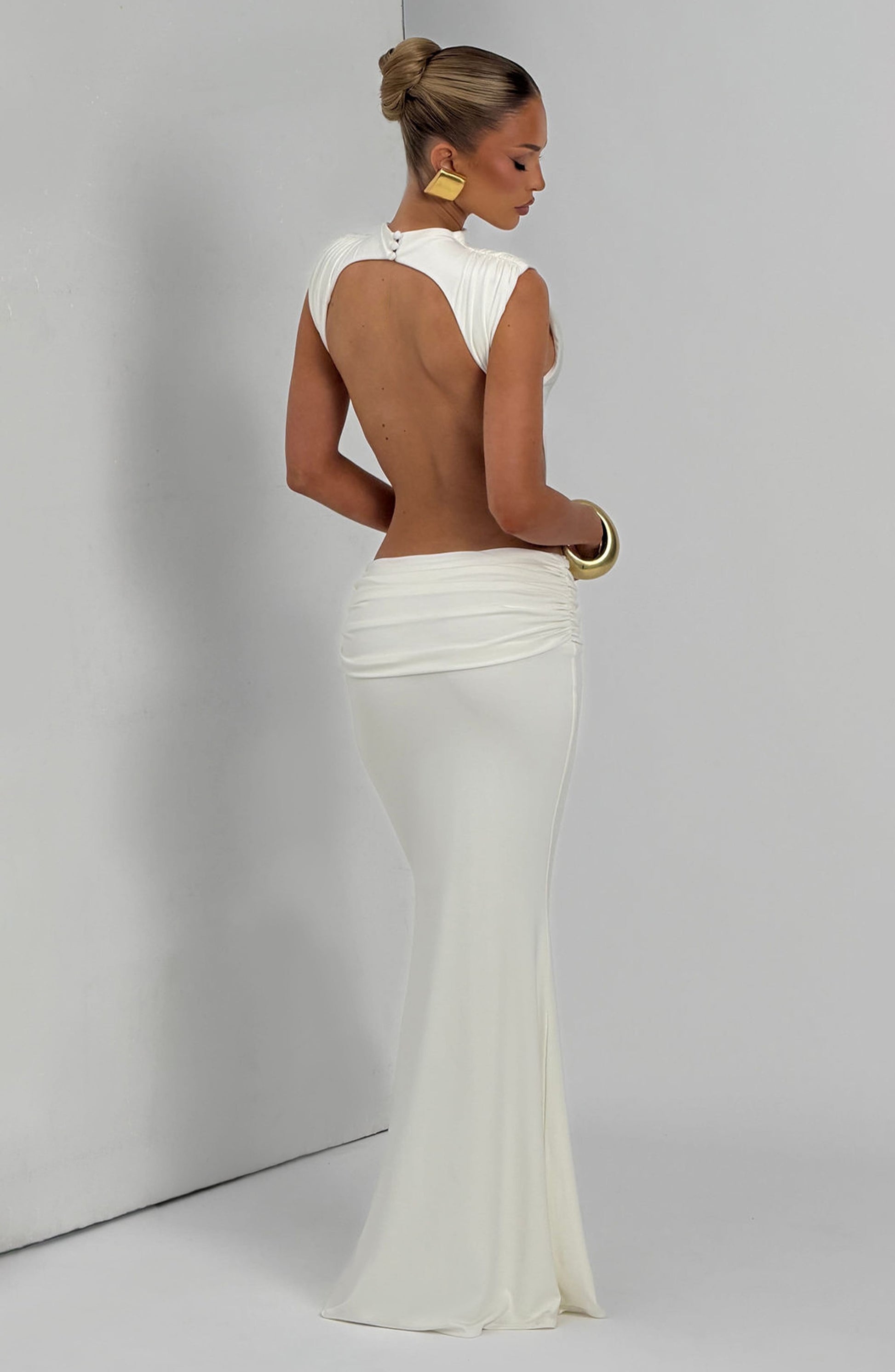 Fenella Maxi Dress Ivory