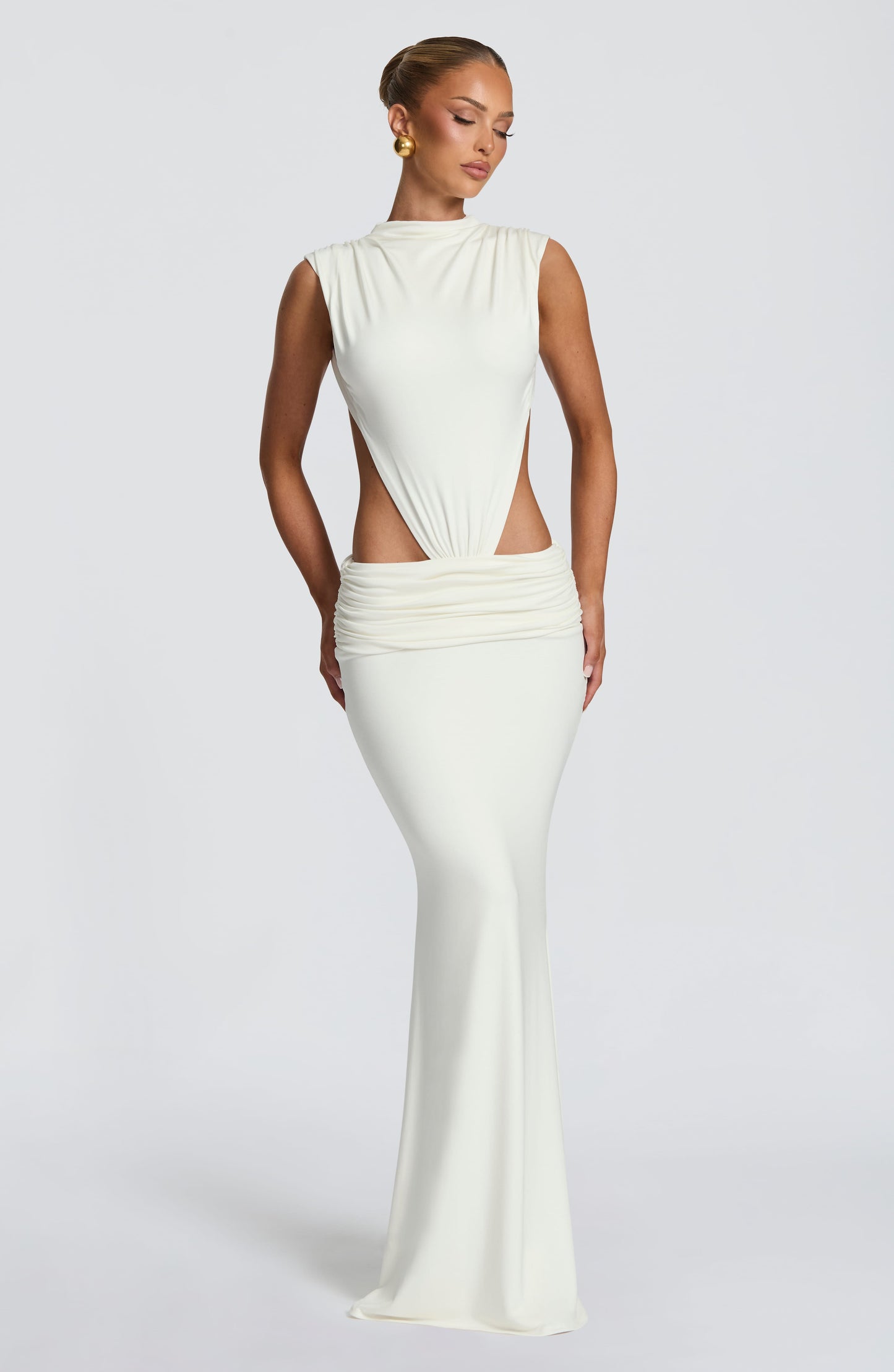 Fenella Maxi Dress Ivory
