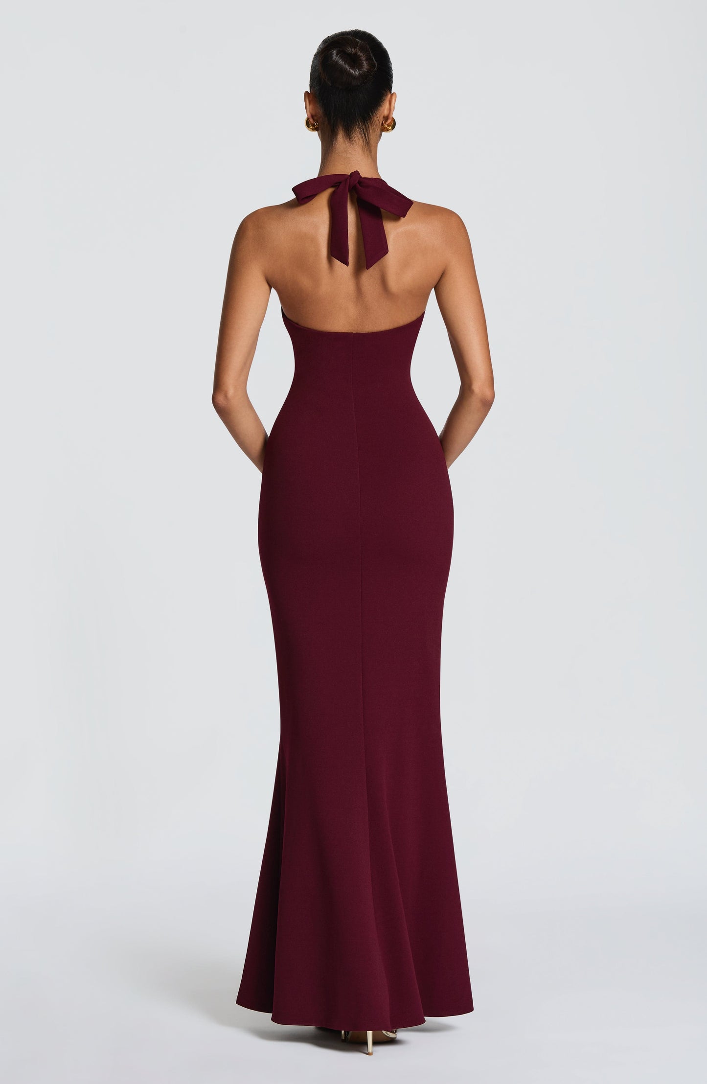 Fern Maxi Dress Cherry Lacquer