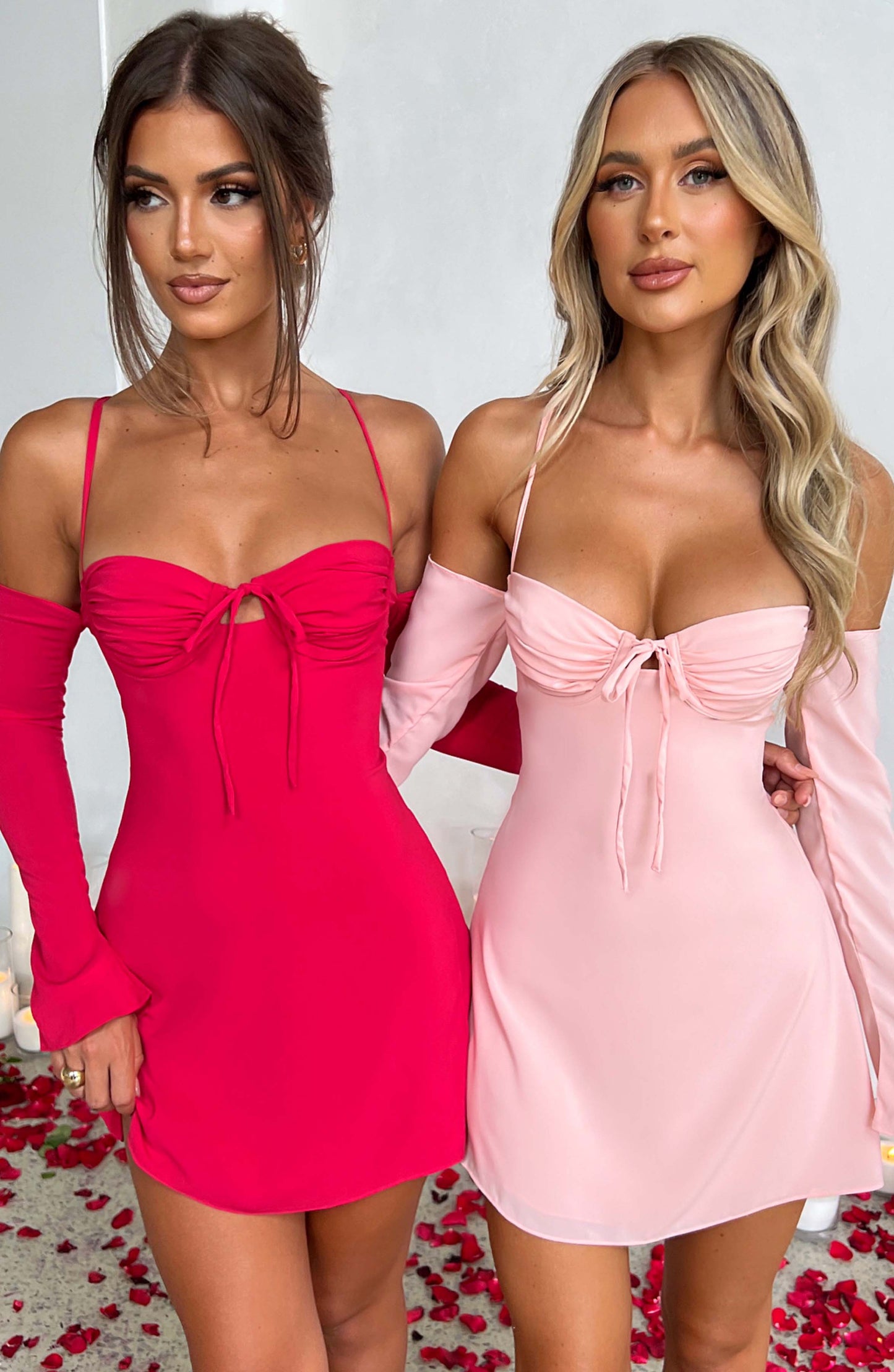 Fiona Mini Dress Pink