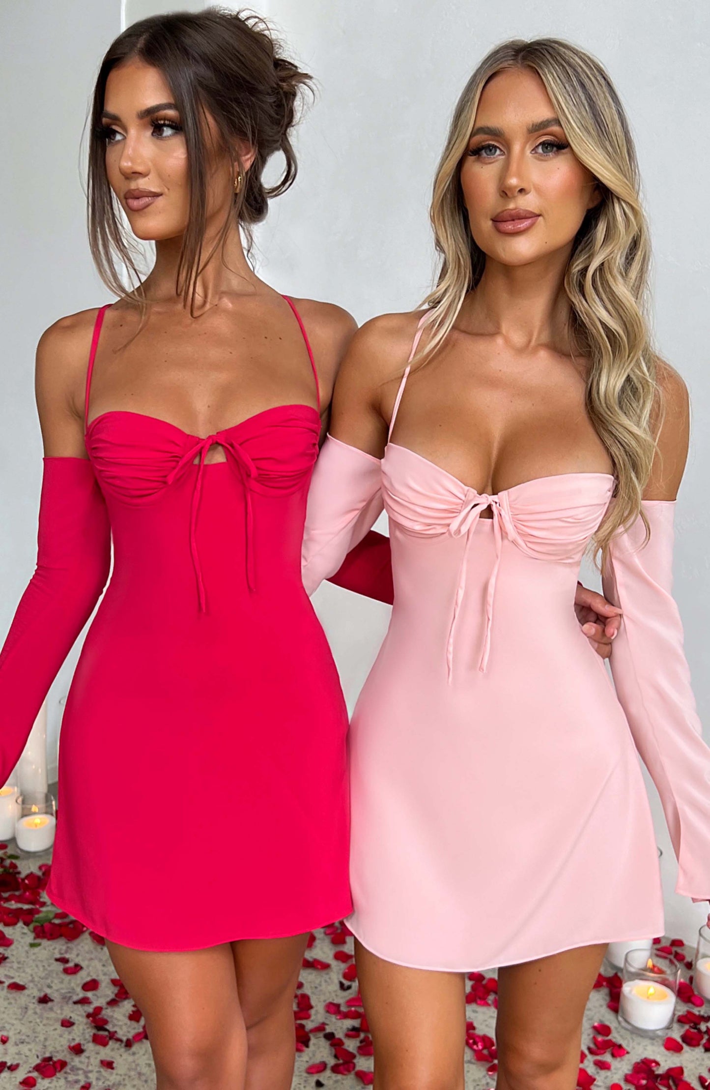 Fiona Mini Dress Pink