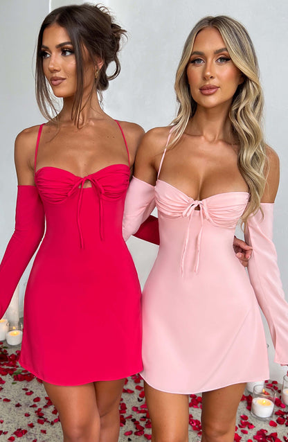 Fiona Mini Dress Pink