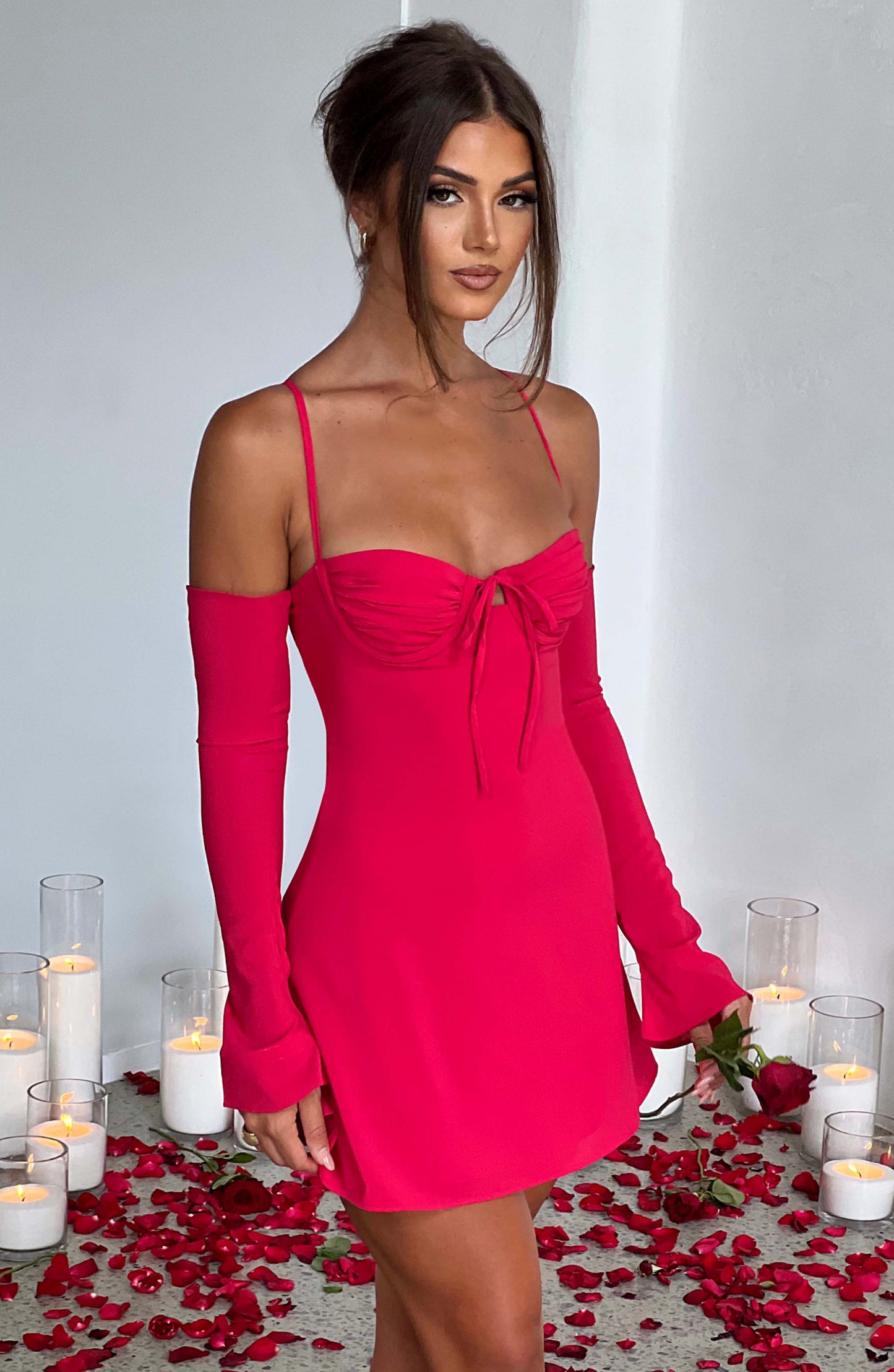 Fiona Mini Dress Pink