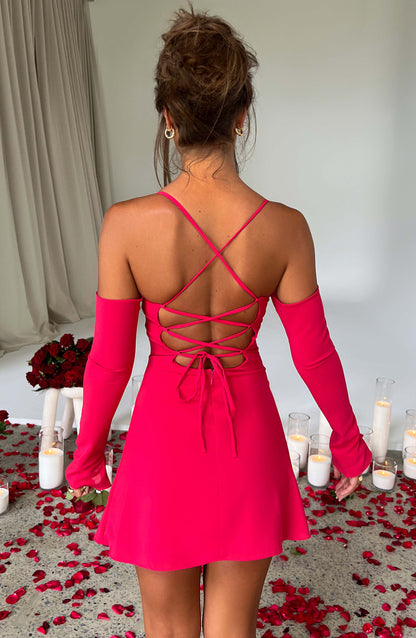 Fiona Mini Dress Pink