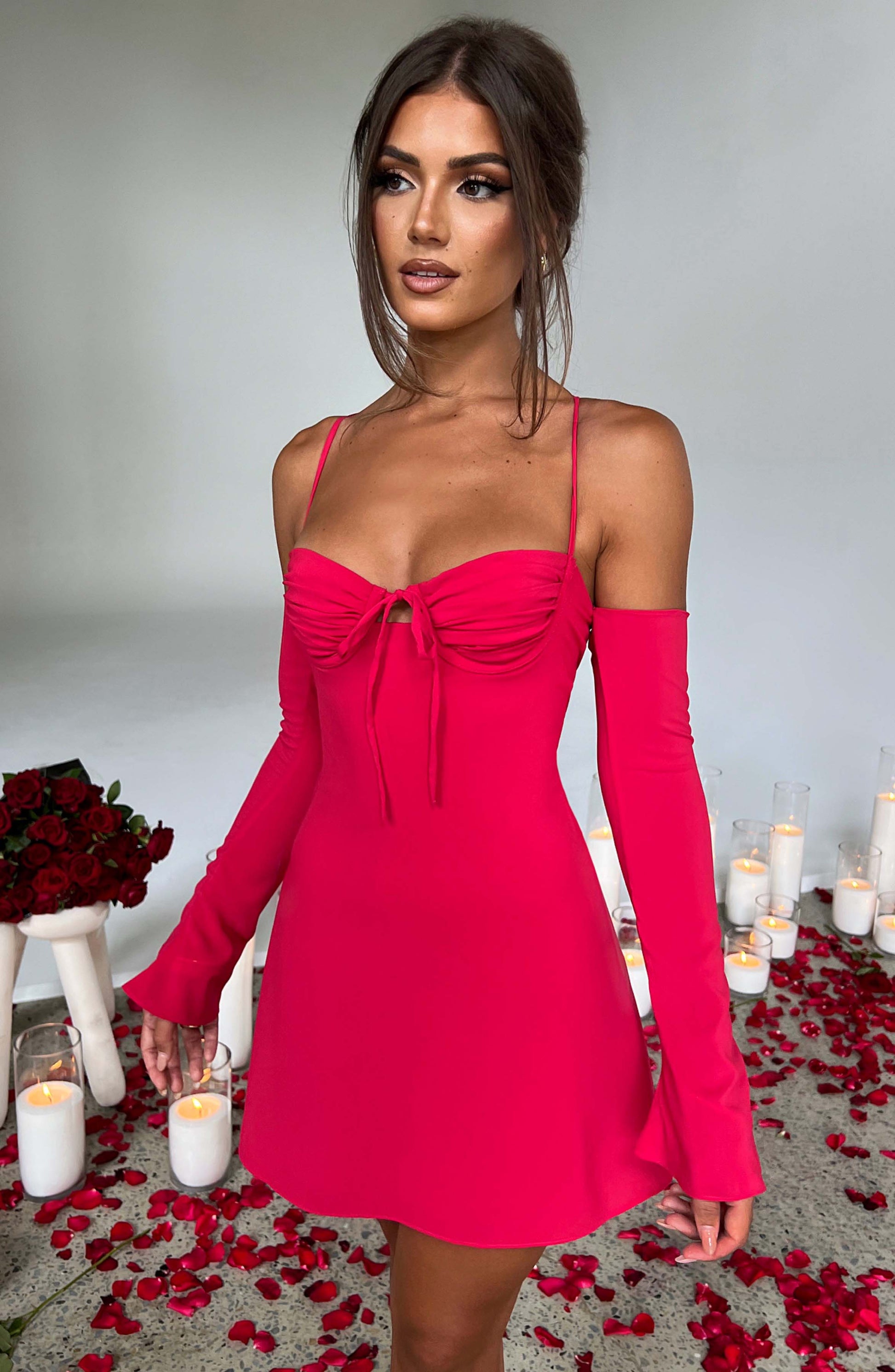 Fiona Mini Dress Pink