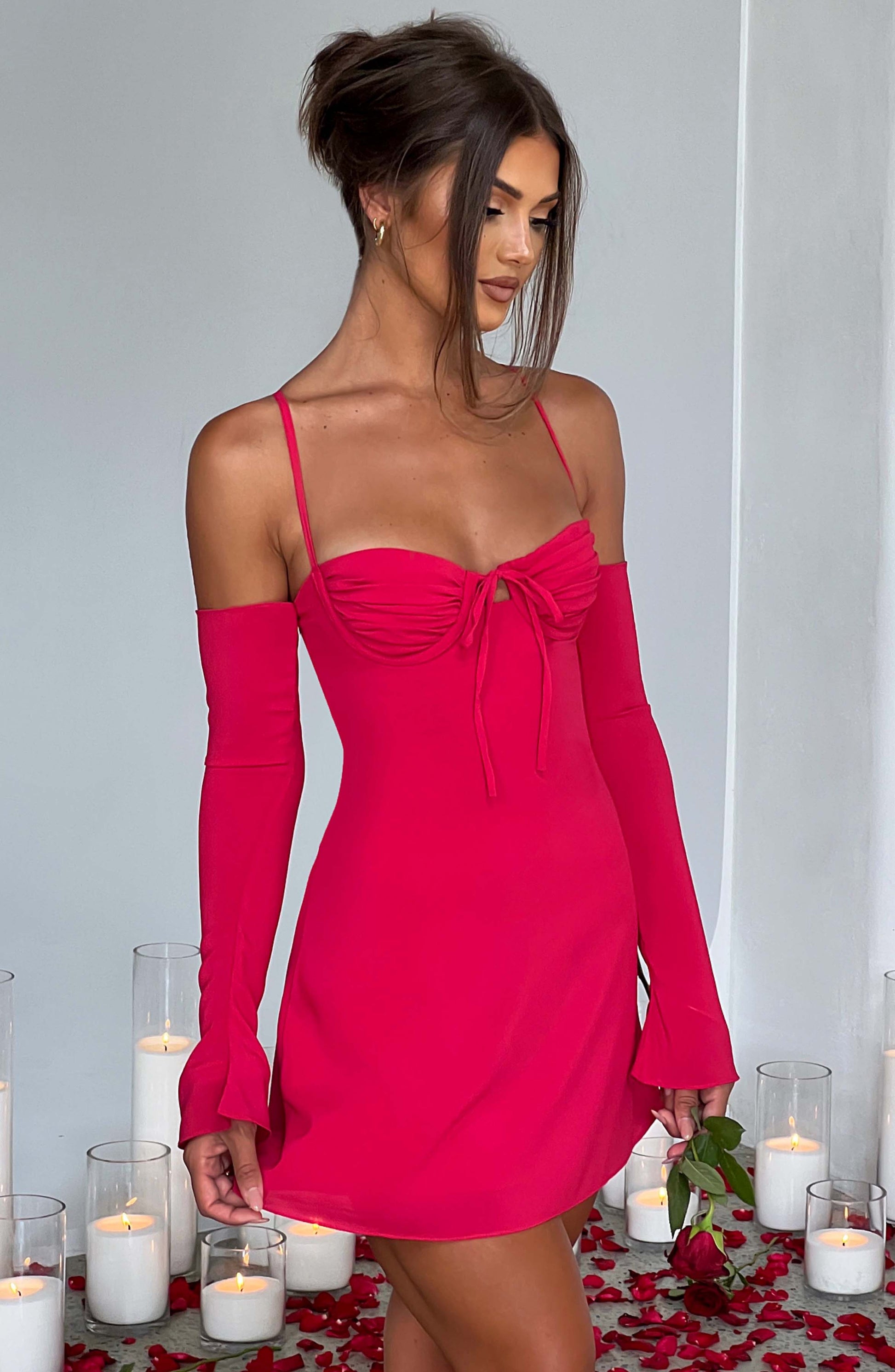 Fiona Mini Dress Pink