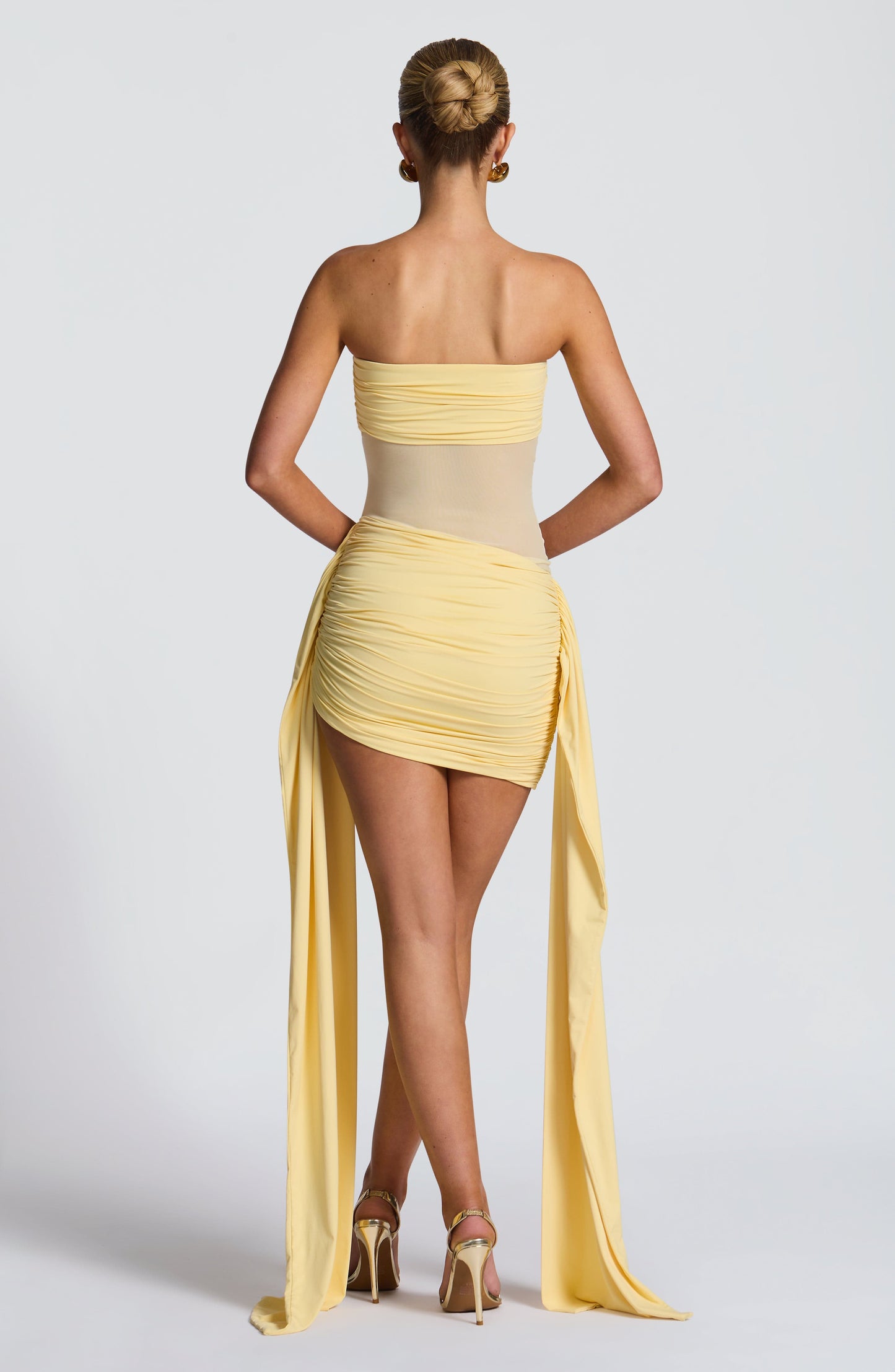 Fiorella Mini Dress Lemon