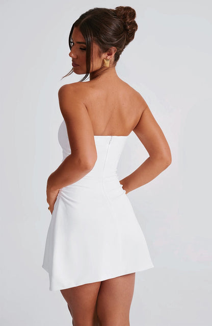 Fleur Mini Dress Ivory