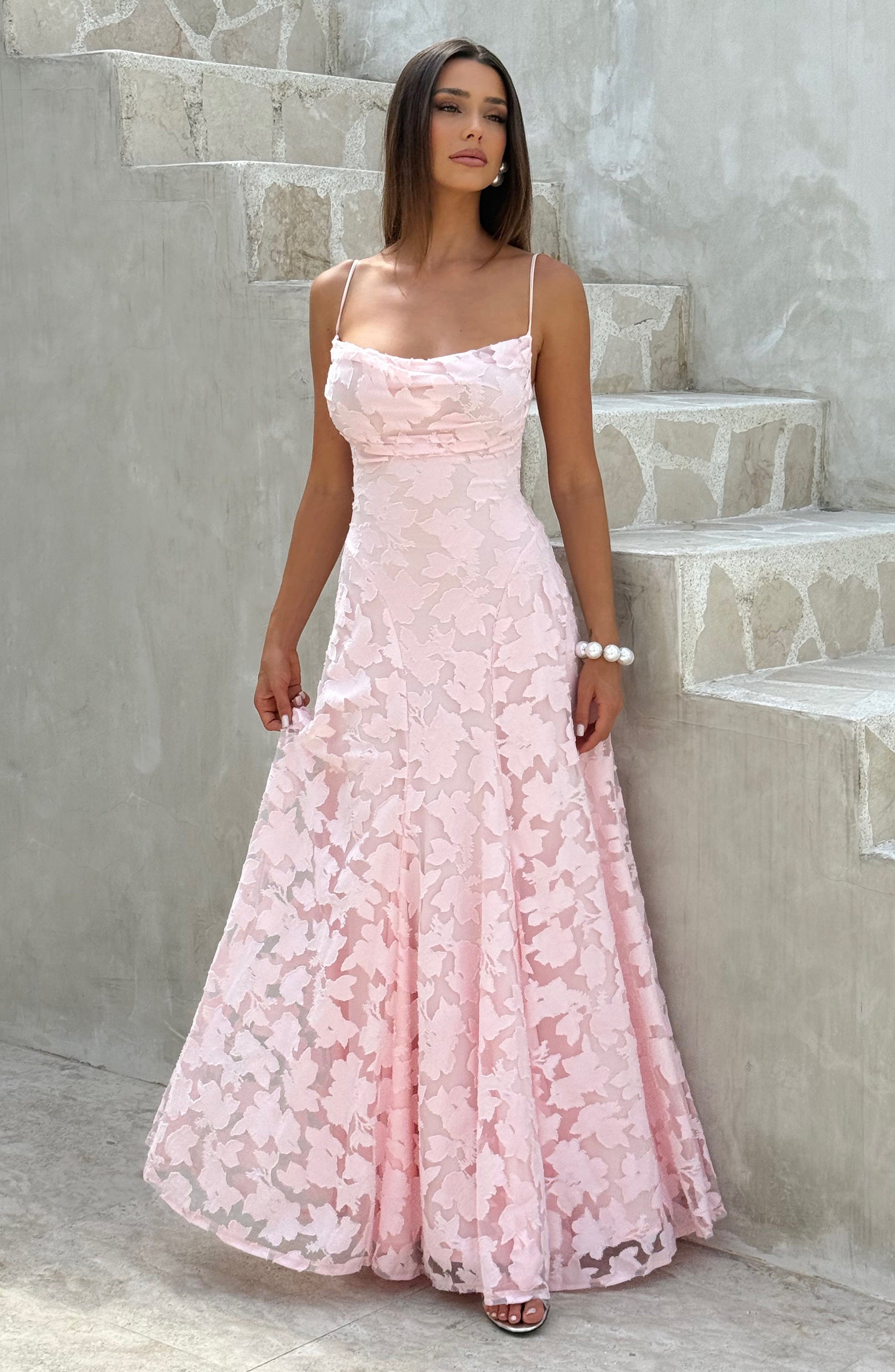 Francis Maxi Dress Blush