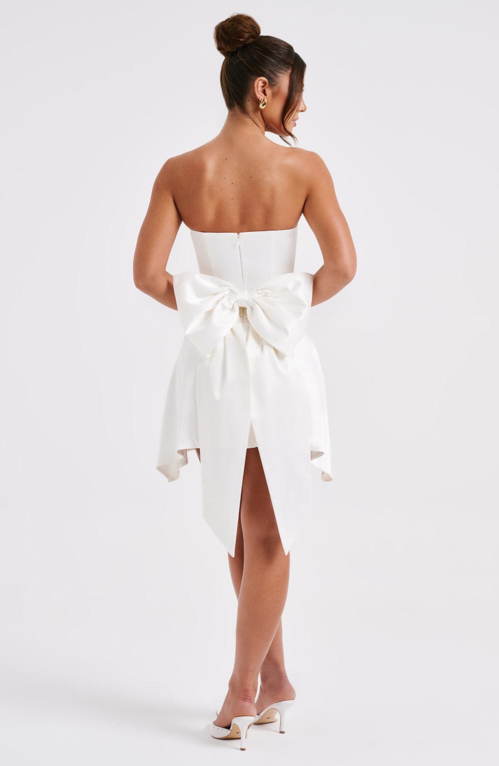 Freja Mini Dress Ivory