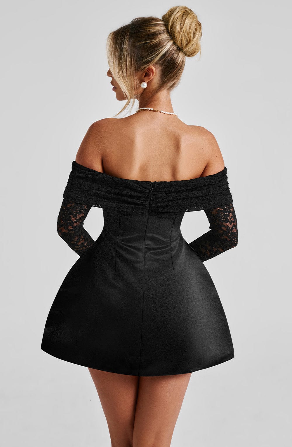 Georgianna Mini Dress Black