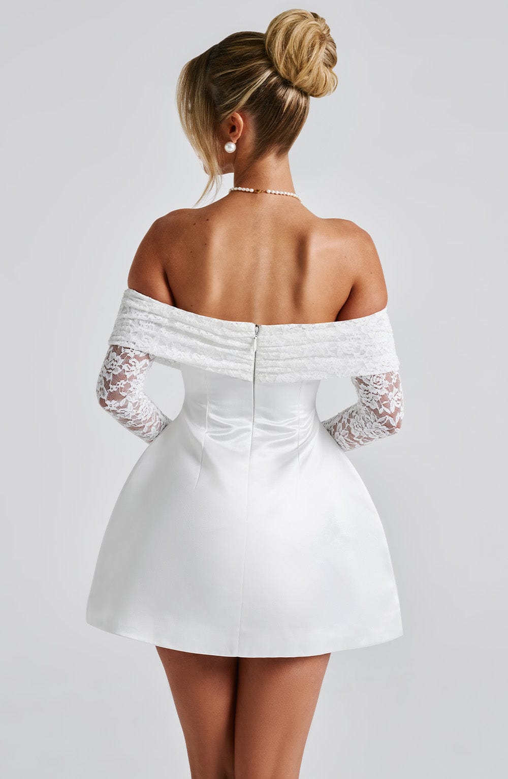 Georgianna Mini Dress Ivory