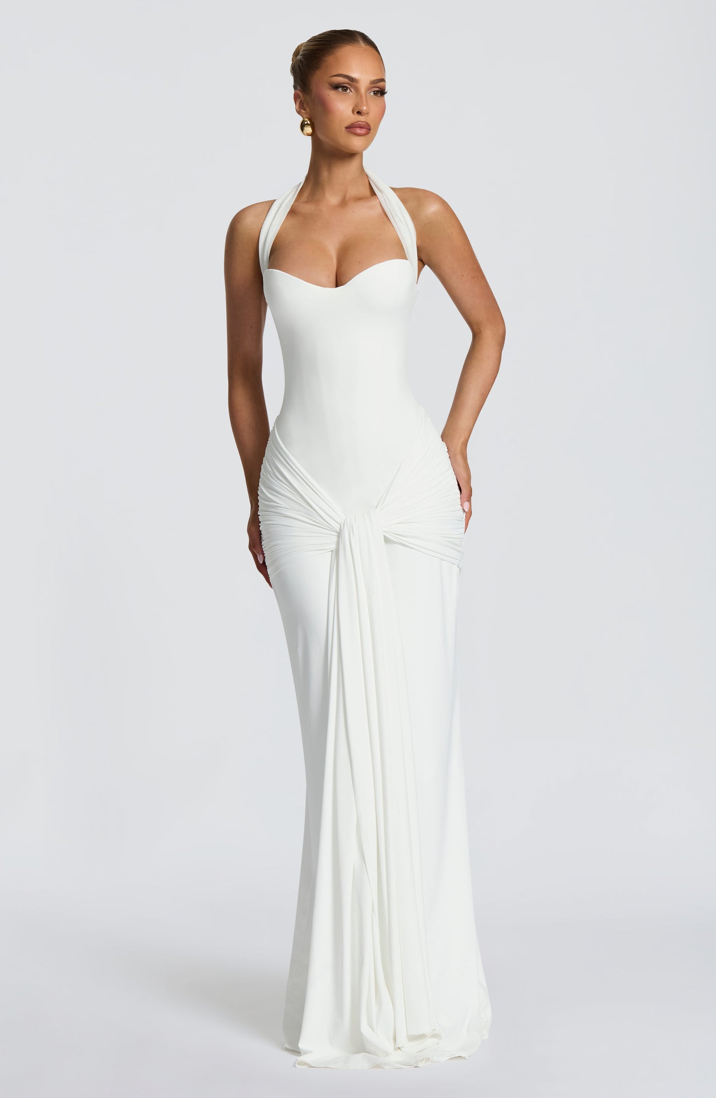 Gia Maxi Dress Ivory