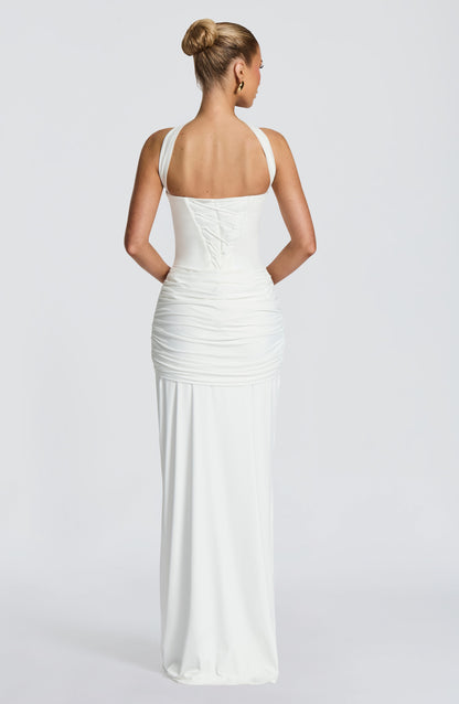 Gia Maxi Dress Ivory