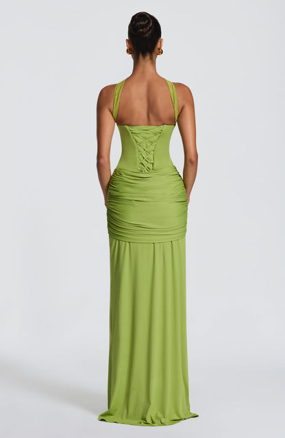 Gia Maxi Dress Olive