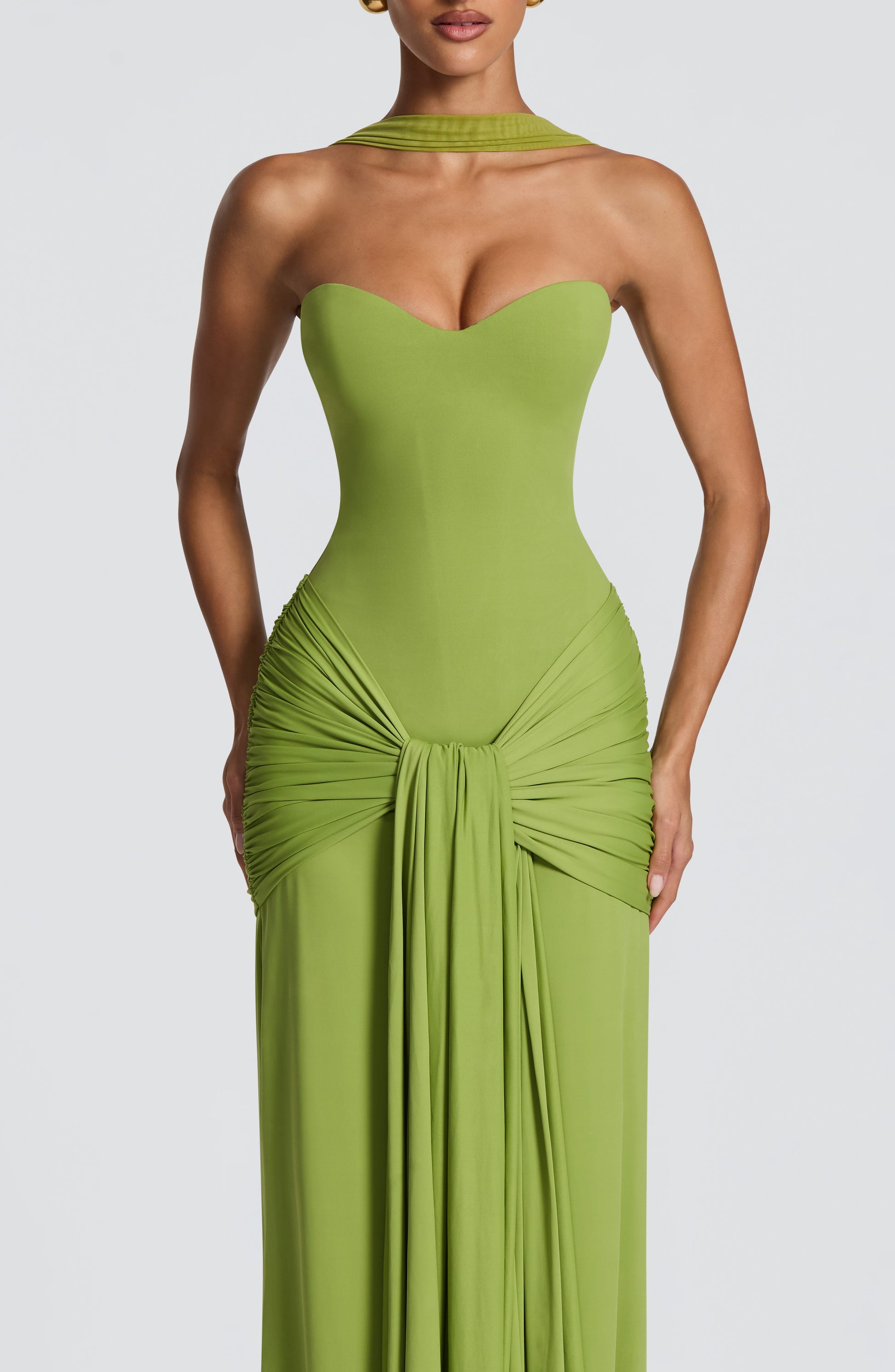 Gia Maxi Dress Olive