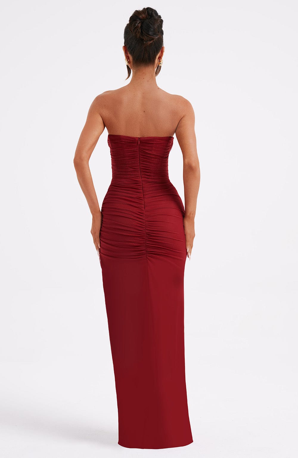 Giovanna Maxi Dress Wine