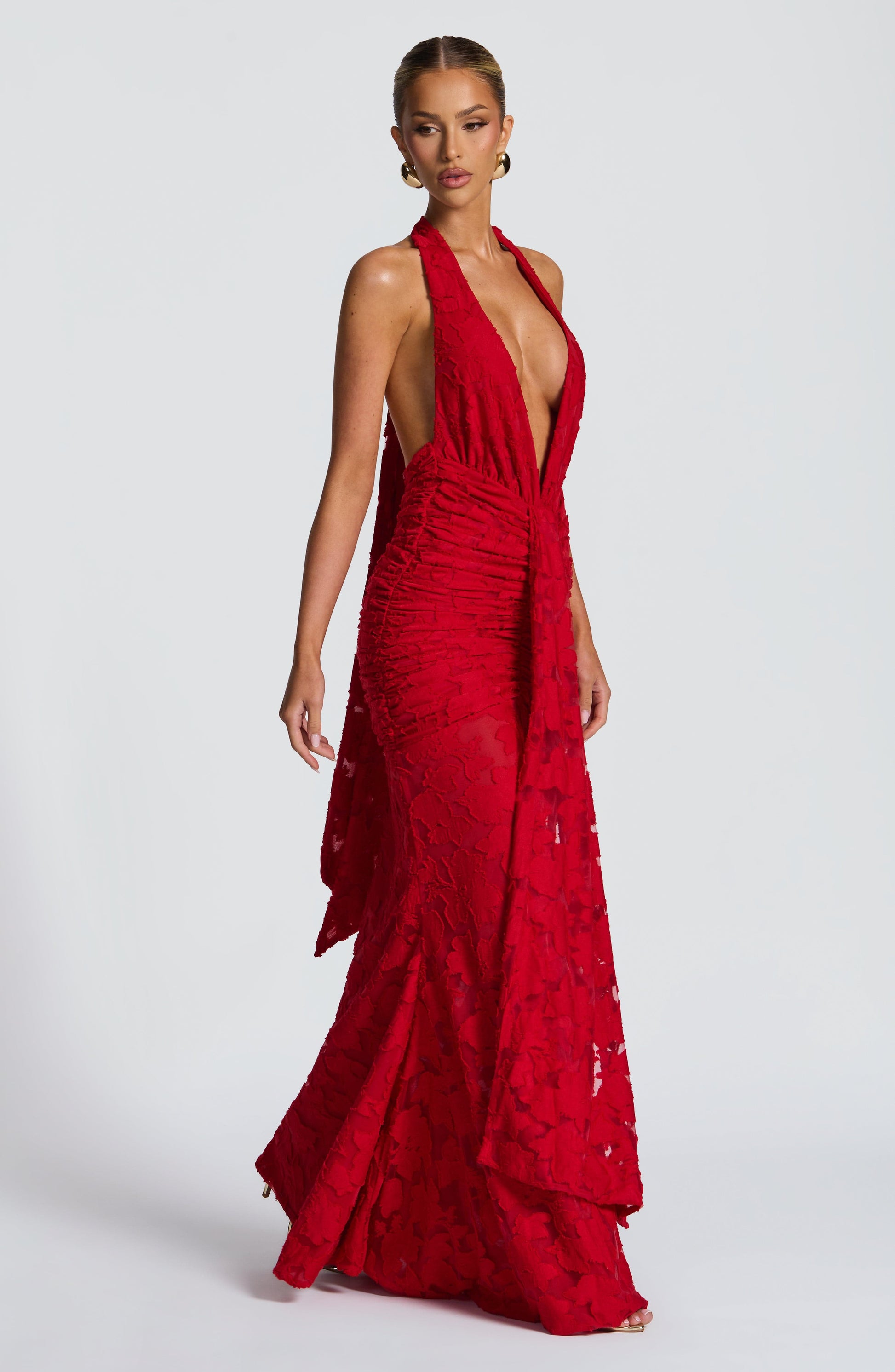 Guinevere Maxi Dress Red