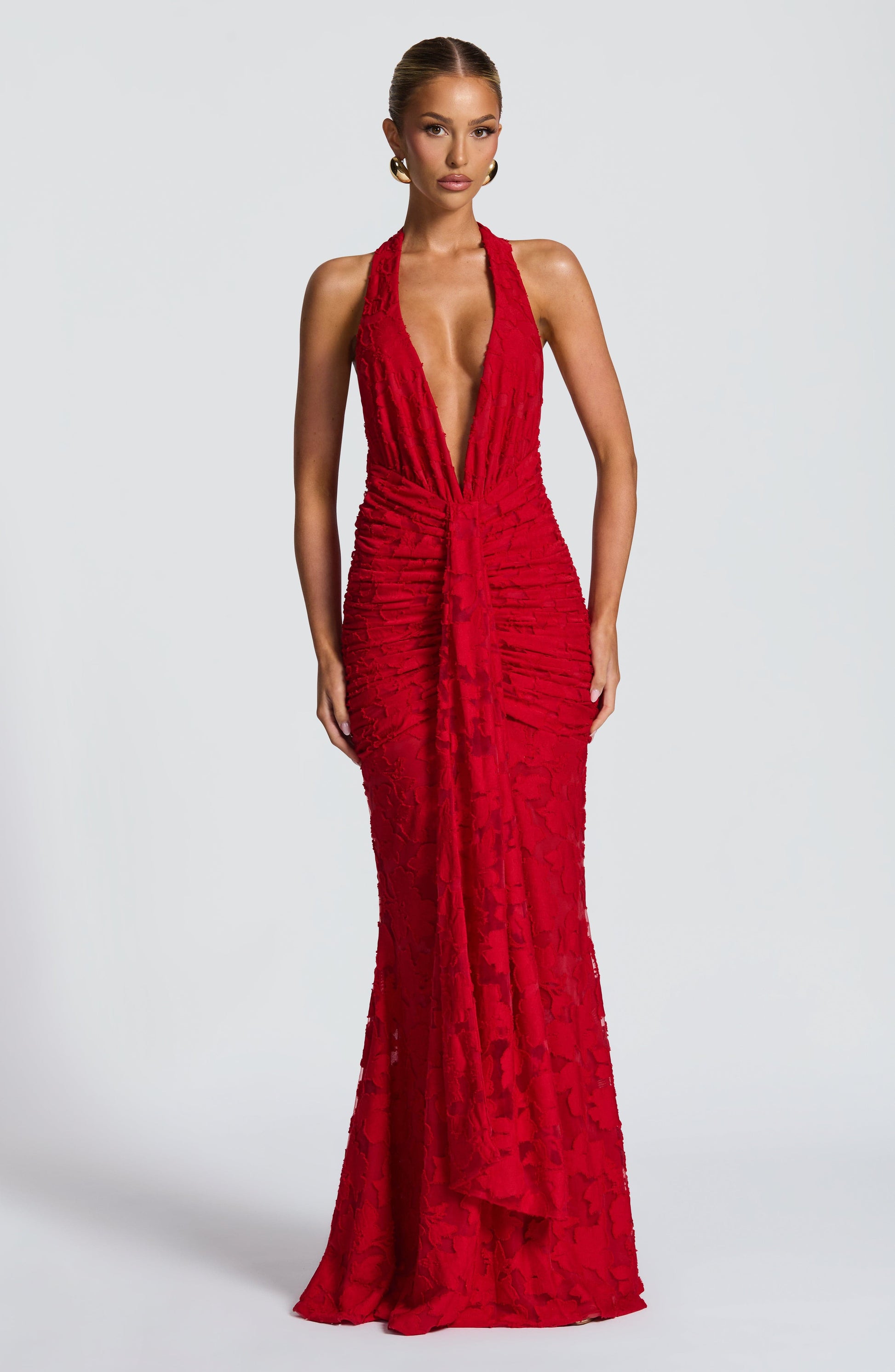 Guinevere Maxi Dress Red