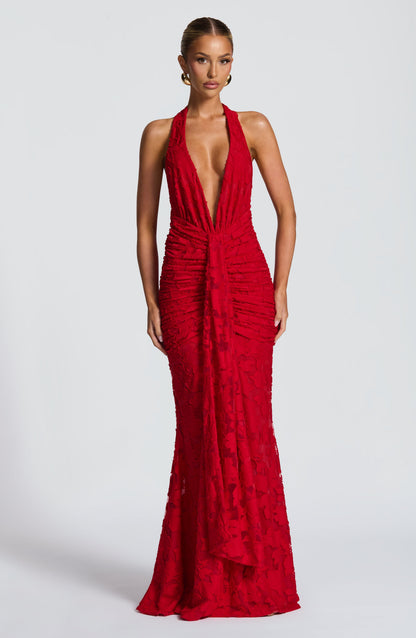 Guinevere Maxi Dress Red