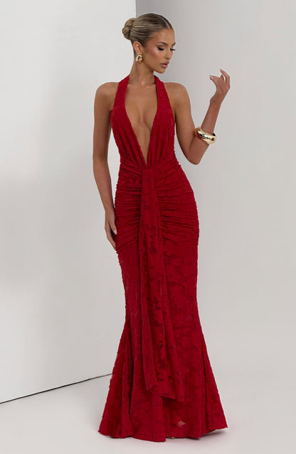 Guinevere Maxi Dress Red