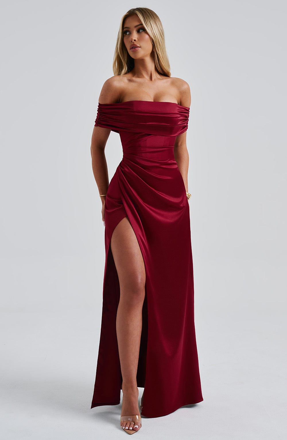 Gwendolyn Maxi Dress Burgundy