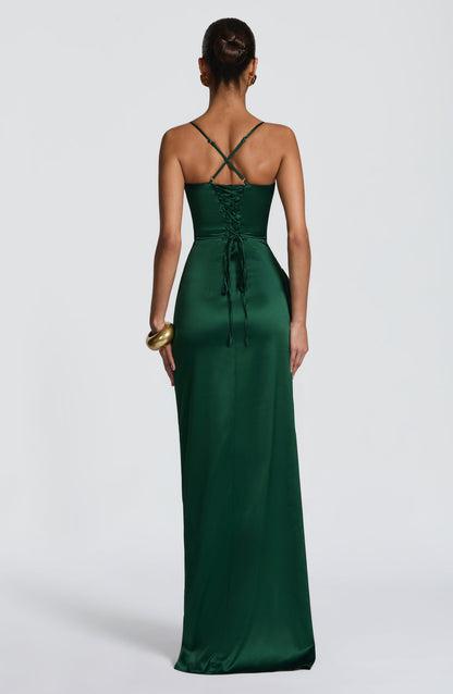 Helen Maxi Dress Emerald