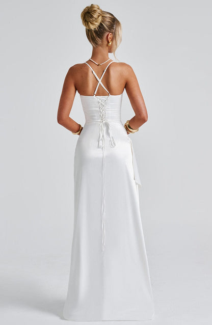 Helen Maxi Dress Ivory