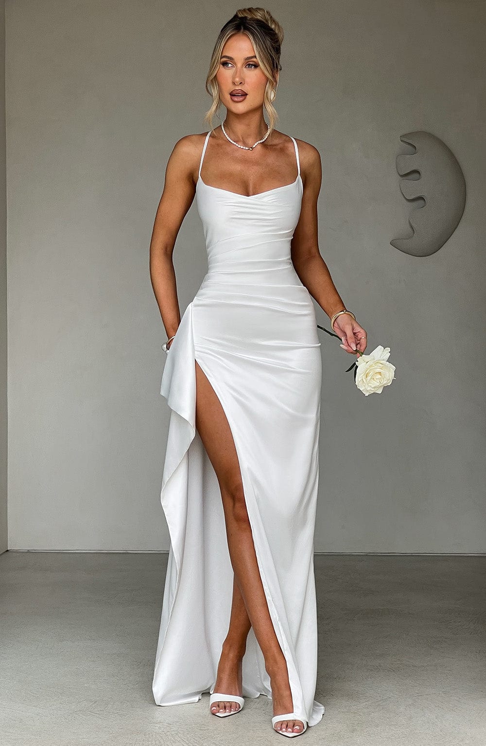 Helen Maxi Dress Ivory