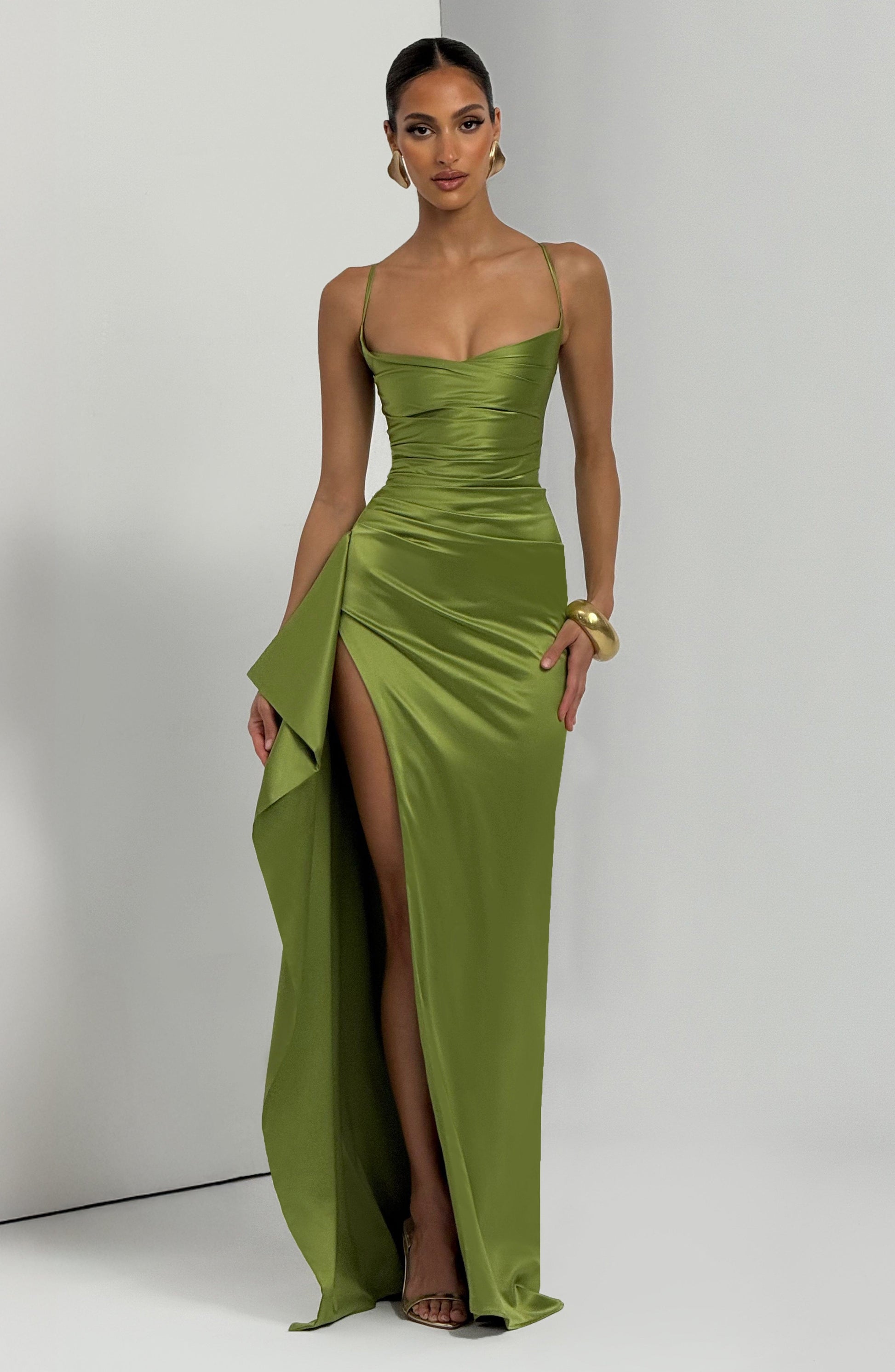 Helen Maxi Dress Olive