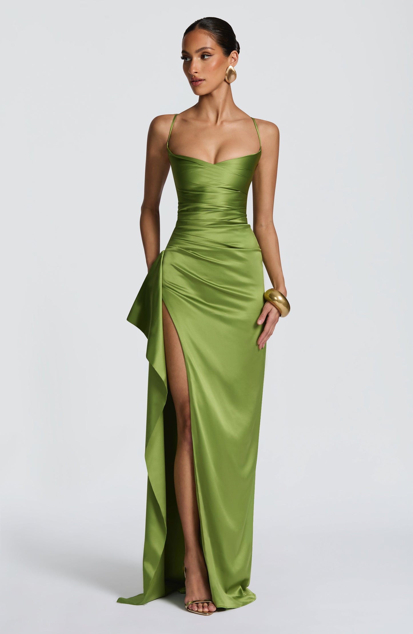 Helen Maxi Dress Olive