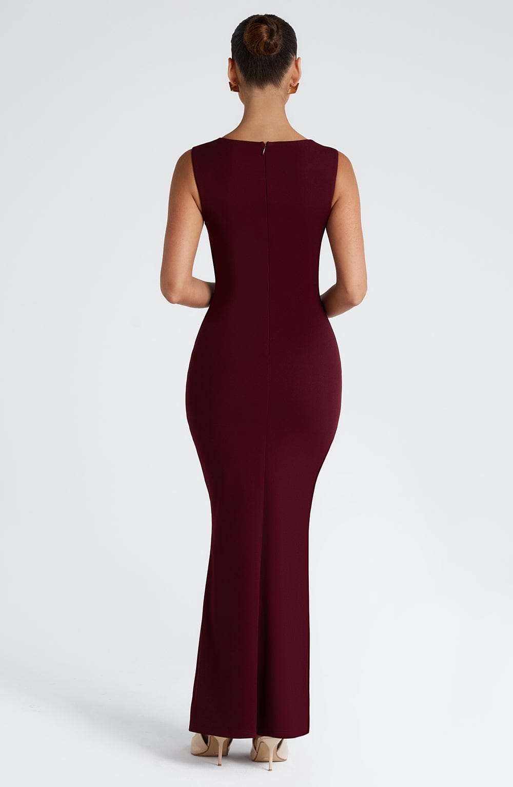 Helena Maxi Dress Cherry Lacquer