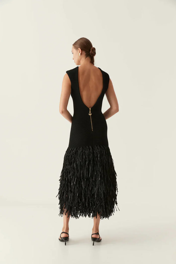 Noir Midi Dress