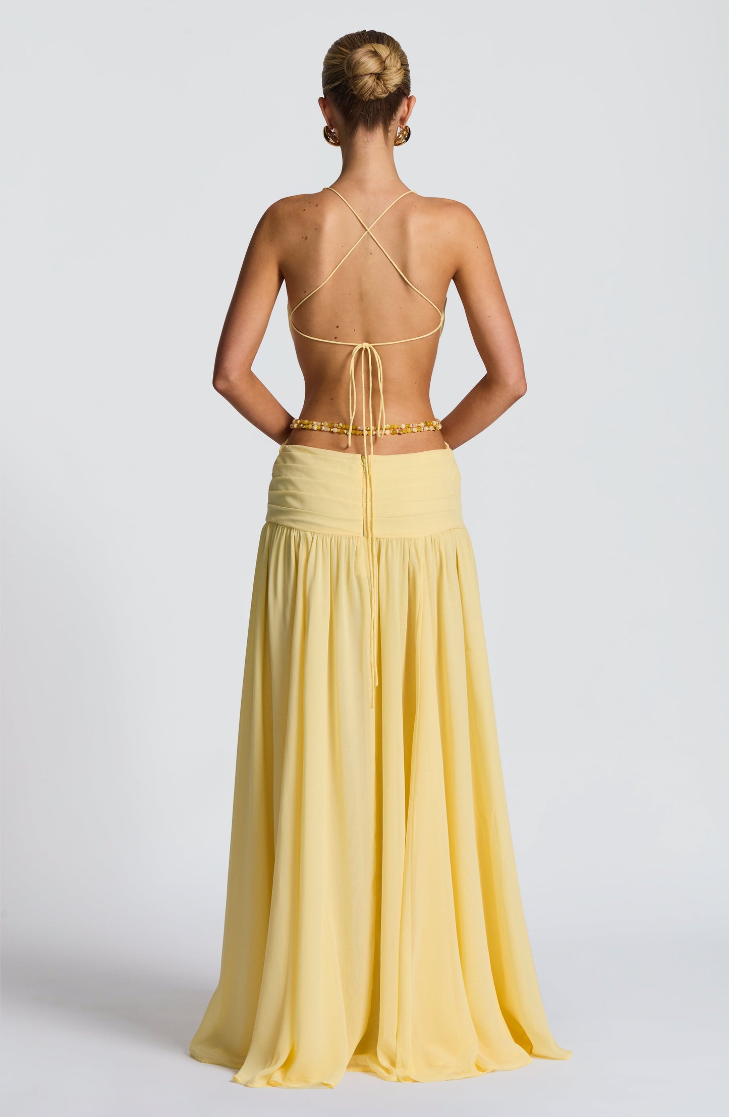 Indianna Maxi Dress Lemon